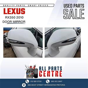 Lexus RX350 2010 Door Mirrors 