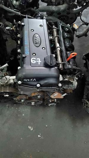 KIA / HYUNDAI G4FA COMPLETE ENGINE FOR SALE