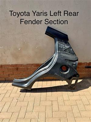 Toyota Yaris Left Rear Fender Section