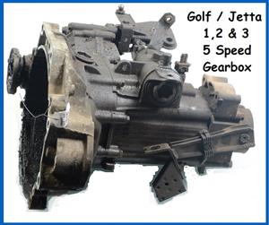 2009 VW Golf / Jetta 1,2 & 3 (5 Speed) Gearboxes for Sale All