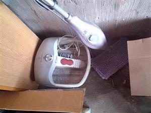 Im selling a footspa dvds and electric mop 
