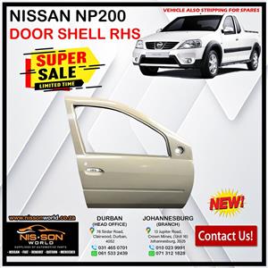 NISSAN NP200 DOOR SHELL RHS