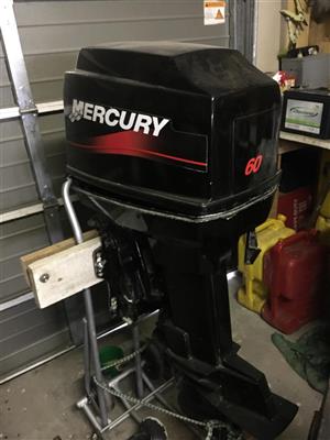 Mercury 60 hp 2 stroke outboard Braking up for spares