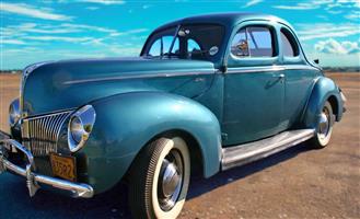 1940 Ford Business Coupe Deluxe Model 01A