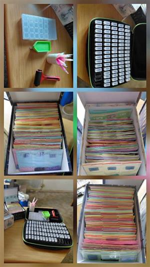 Diamond dot painting Case organiser