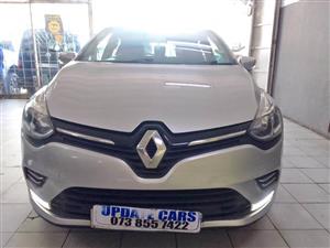 2018 RENAULT CLIO IV 900T TCE TURBO MANUAL PETROL 95.000KM SILVER COLOUR 