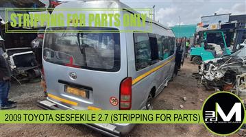 2009 TOYOTA SESFEKILE 2.7 (STRIPPING FOR PARTS)