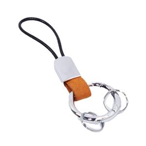 Carabinder Snap Hook Keyring (Orange)