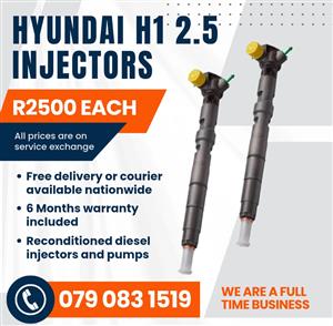 HYUNDAI H1 INJECTORS FOR SALE WITH WARRANTY INCLUDED 