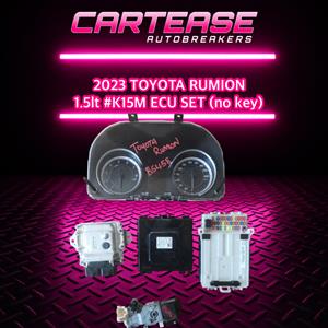 2023 Toyota Rumion 1.5 #K15M Ecu Set (No Key) For Sale