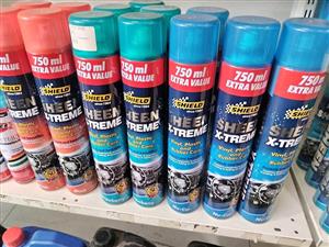 SHIEN CAR SPRAY FOR SALE AT SUPERIOR WHEEL AND TYRE 