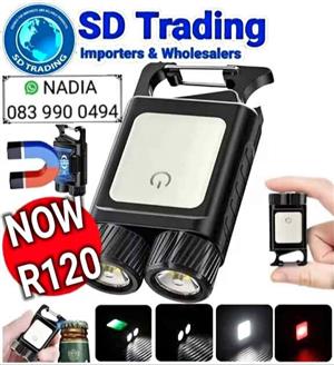 Bright LED Rechargeable Keychain Light HS-920