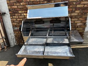 Spit Braai on Castors wheels