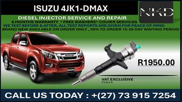Isuzu 4JK1 DMAX Diesel Injectors 