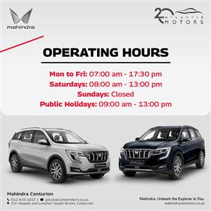 Mahindra range - New and used - Centurion 