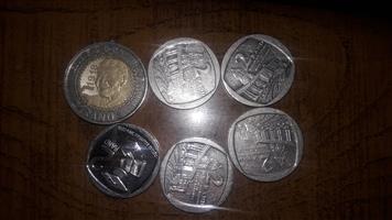 R5 Mandela coin, R2 Union building anivesary and R2  Childrens rights coins available