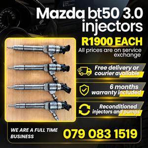 MAZDA BT50 3.0 INJECTORS FOR SALE 