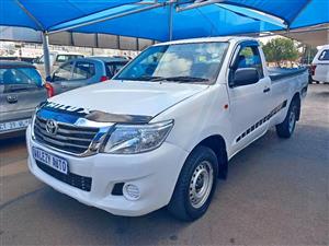 2012 TOYOTA HILUX 2.7 VVTI S/C Transmission: Manual  Mileage: Fueltype: Petrol  White