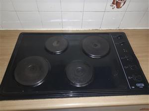 4 Plate electrical Hop and double eye level oven for sale