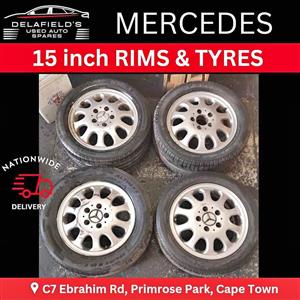Mer A-CLASS 15 inch Tyres & Rims