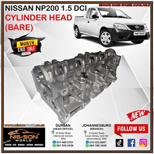 NISSAN NP200 1.5 DCI CYLINDER HEAD (BARE)