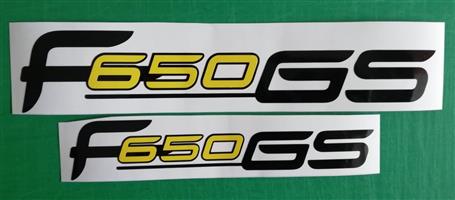 Year 2000 F650 GS BMW motorcycle decals stickers graphics kits