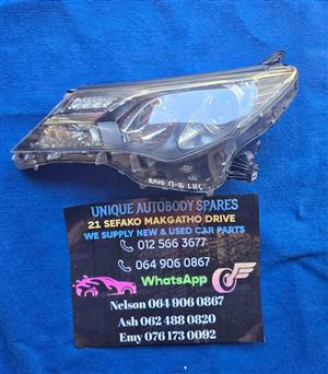 Toyota RAV 4 Headlight Left 13+