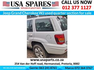 Jeep Grand Cherokee WJ quarter section for sale