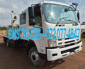 2016 ISUZU FSR 750 CREW CAB FLAT BED TRUCK FOR SALE (T26)