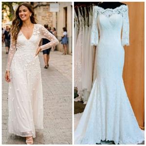 X2 Asos WEDDING DRESSES 