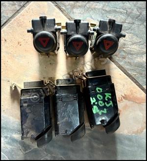 Jeep and Dodge Second Hand Hazard Switches