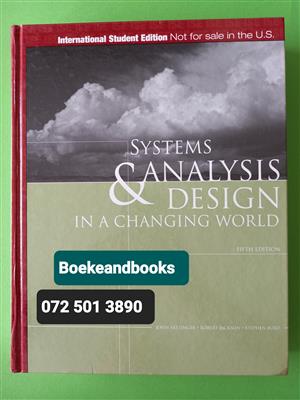 Systems Analysis & Design In A Changing World - John Satzinger - Fifth Edition