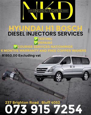 Hyundai H1 Bosch Fast Turnaround - Get back on the road with these injector