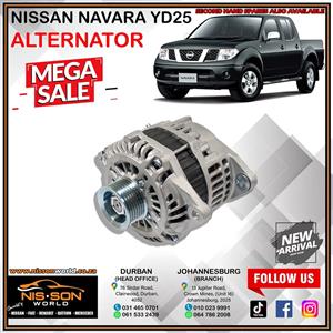 NISSAN NAVARA YD25 ALTERNATOR