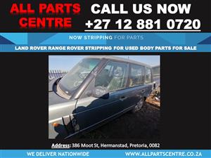 Land Rover Range Rover stripping for used spares and parts now for sale 