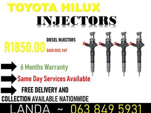 TOYOTA HILUX INJECTORS 
