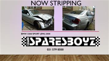 STRIPPING FOR SPARES - BMW 320d (E90) 2008 SILVER