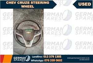 CHEV CRUZE  STEERING WHEEL  FOR SALE 