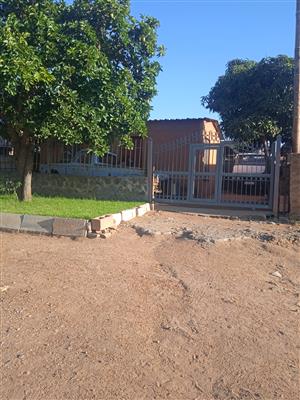 A two bedroom house at Block R in Soshanguve is up for sale 
