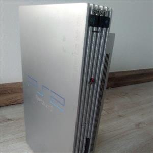 Playstation 2 fat console silver 