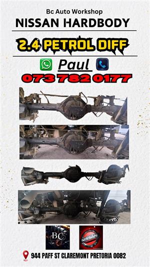 Nissan hardbody 2.4 petrol Diff