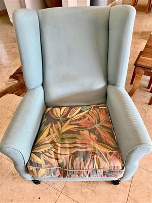 Wing back chair