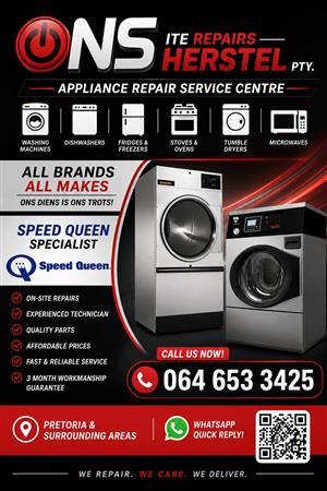 Appliance repairs