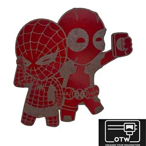 Spidey and Deadpool BFF Wall Art