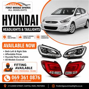 HYUNDAI HEADLIGHTS FOR SALE ALL MODELS
