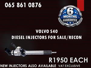 VOLVO S40 DIESEL INJECTORS FOR SALE - EXCELLENT CONDITION