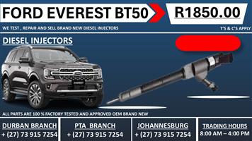Ford Everest Bt50 Diesel Injectors 