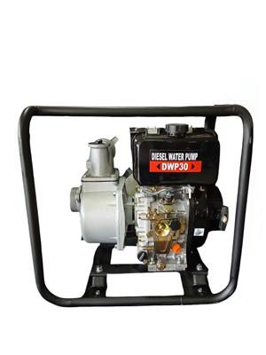 Diesel Water Pump 3inch/80mm with 6hp Diesel Engine open flow in frame complete