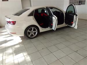2014 AUDI  A3 1.4 TFSi Auto STronic white color Leather Seat  125,000km  