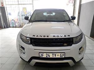 2013 RANGE ROVER EVOQUE SI4 2.0 AUTOMATIC